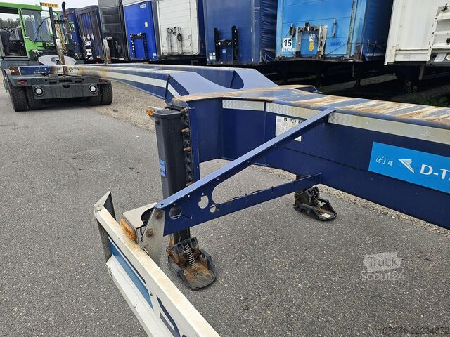 Preprava kontajnerov D-TEC VCC-01 / 45 FOOT CONTAINER CHASSIS / VALKX AXLES.