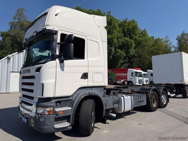 Камион със сменяема надстройка SCANIA R470 6X2 WAB LKW*2005*1HAND*EURO3*ORG. KM*