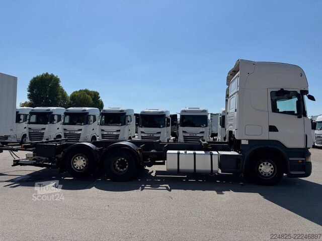 Камион със сменяема надстройка SCANIA R470 6X2 WAB LKW*2005*1HAND*EURO3*ORG. KM*