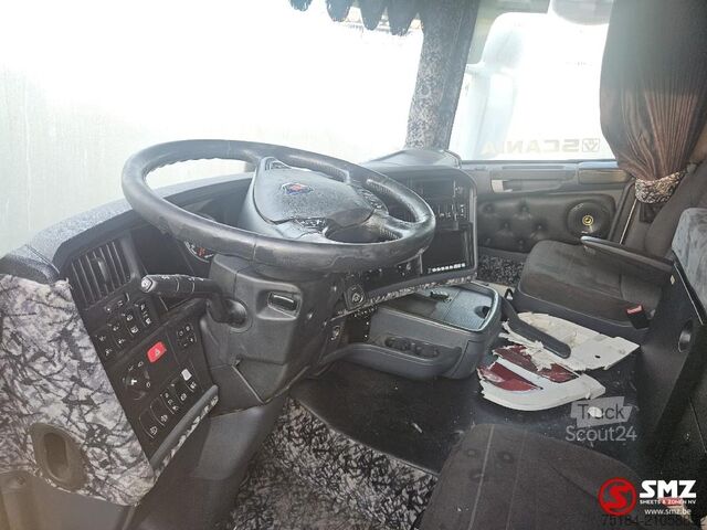 Standard tractor Scania R 580 fullair accident king of the road