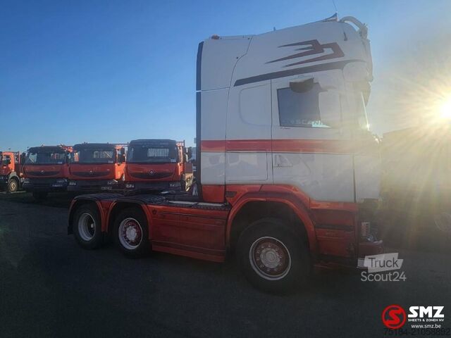 Standard tractor Scania R 580 fullair accident king of the road