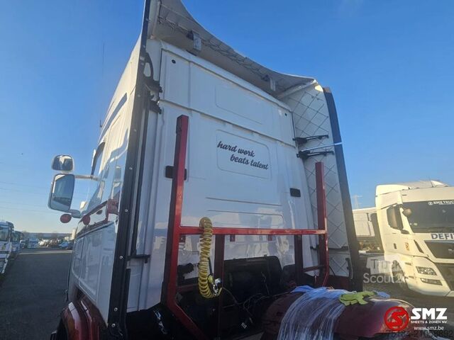 Standard tractor Scania R 580 fullair accident king of the road