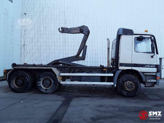 Prevoz zabojnikov Mercedes Actros 2646 6x4 lames EPS Belg truck 405'km