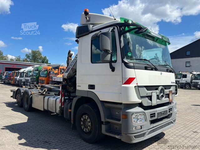 Containertransport (haakarmsysteem) Mercedes-Benz Actros 2541 L