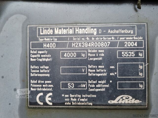 Gabelstapler Linde H 40 D