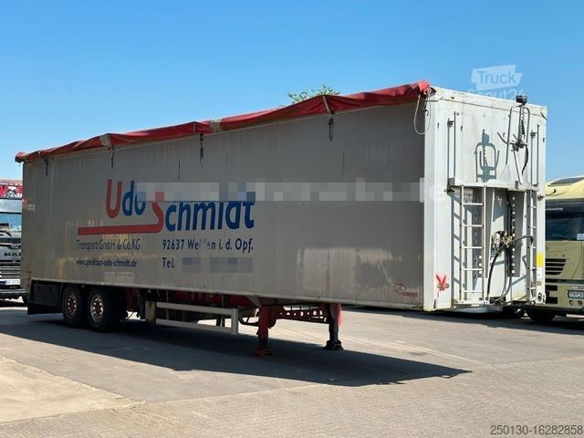 Auflieger mit Walkingfloor H&W HWDKSS38 Schubboden,Walkingfloor