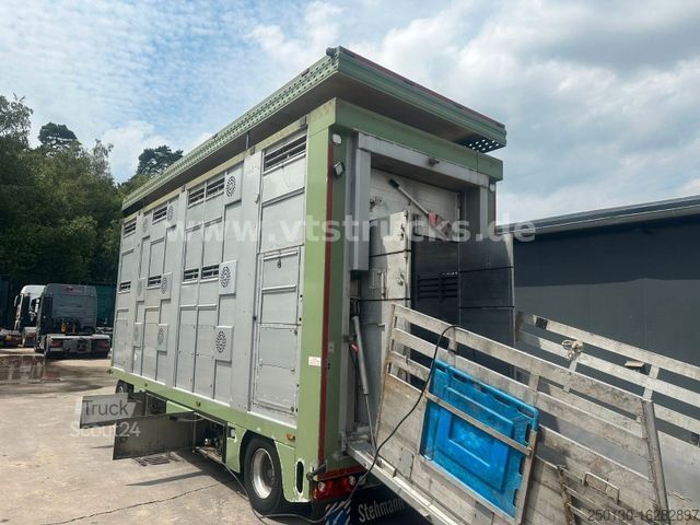 Pferdeanhänger Stehmann AZV-18 3.Stock Viehanhänger,Hubdach