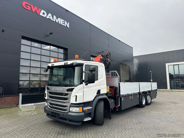Crane truck Scania P360 6x2 Kraan Palfinger PK 19001 SLD Euro 6