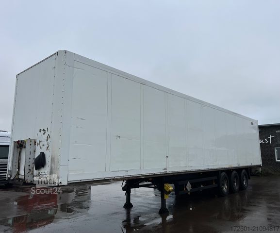 Box semitrailer SCHMITZ CARGOBULL SKO24 / Trockenkoffer / Koffer / Rolltor