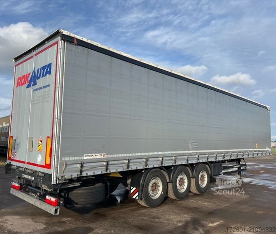 Auflieger mit Pritsche & Plane SCHWARZMÜLLER S1/ J Serie / Plane / Edscha / SAF / Lift