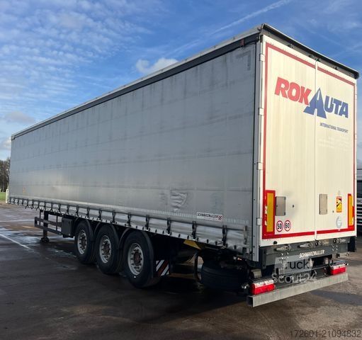 Auflieger mit Pritsche & Plane SCHWARZMÜLLER S1/ J Serie / Plane / Edscha / SAF / Lift