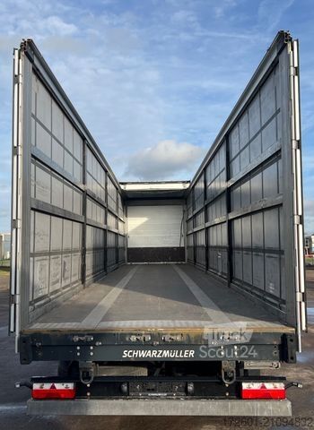 Auflieger mit Pritsche & Plane SCHWARZMÜLLER S1/ J Serie / Plane / Edscha / SAF / Lift
