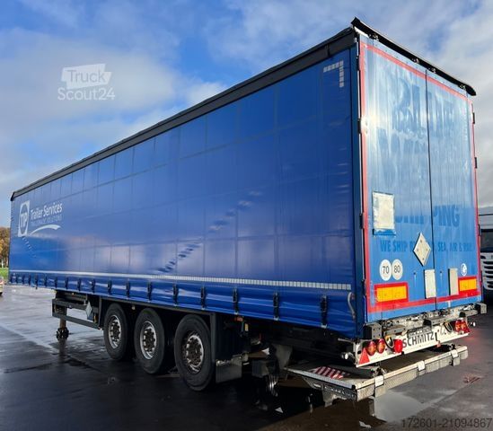 Open semitrailer with tarp SCHMITZ CARGOBULL S01/ XL-Code /Standard / Edscha / Plane / LBW