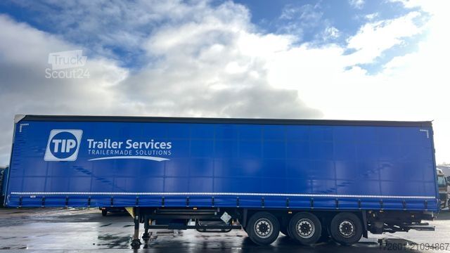 Open semitrailer with tarp SCHMITZ CARGOBULL S01/ XL-Code /Standard / Edscha / Plane / LBW