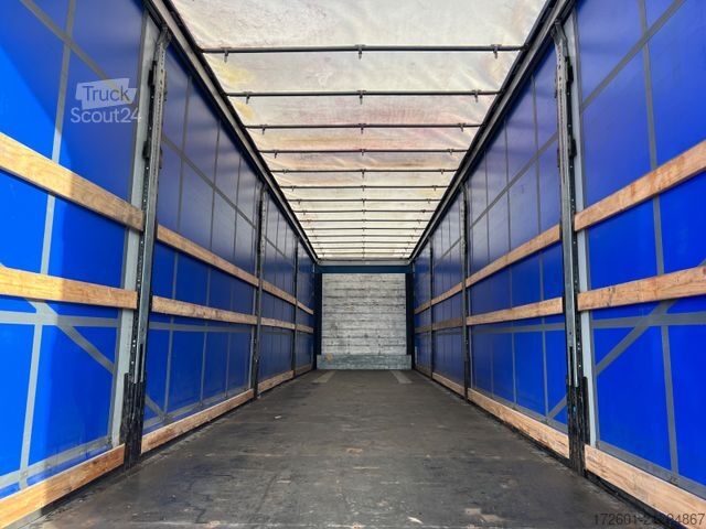 Open semitrailer with tarp SCHMITZ CARGOBULL S01/ XL-Code /Standard / Edscha / Plane / LBW