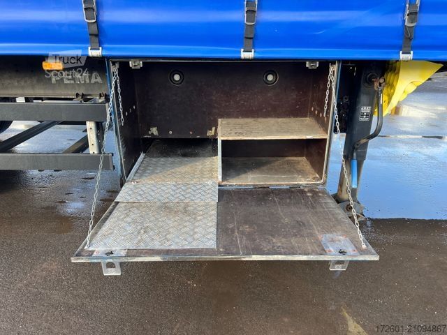 Open semitrailer with tarp SCHMITZ CARGOBULL S01/ XL-Code /Standard / Edscha / Plane / LBW