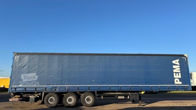Open semitrailer with tarp SCHMITZ CARGOBULL S01/ XL-Code / Standard / Edscha / Hubdach / LBW