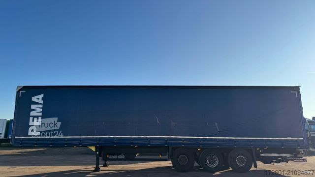 Open semitrailer with tarp SCHMITZ CARGOBULL S01/ XL-Code / Standard / Edscha / Hubdach / LBW