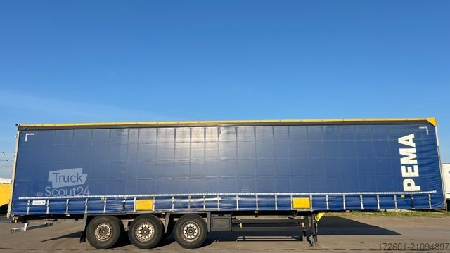 Open semitrailer with tarp SCHMITZ CARGOBULL S01/ XL-Code /Standard / Edscha / Plane / Rungen