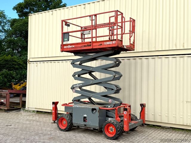 Εργατική πλατφόρμα Skyjack SJ6832RT 4x4 Diesel, 11.8 Meter, 1.356 H
