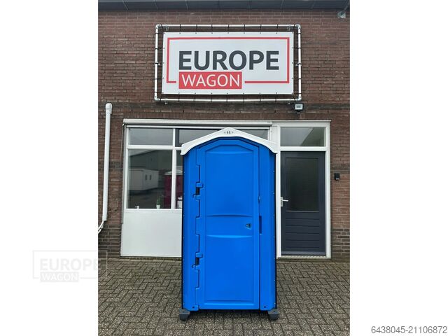 Contenedor de baño GLOBAL Toiletcabine kopen dixi kopen BLAUW