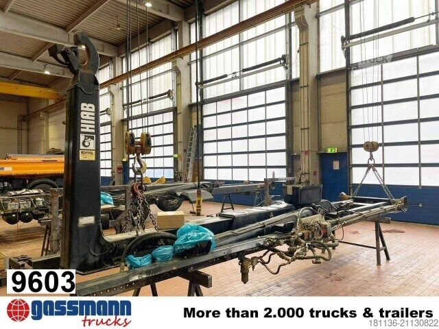 Roll-off tipper truck HIAB XR21S59 Abrollanlage