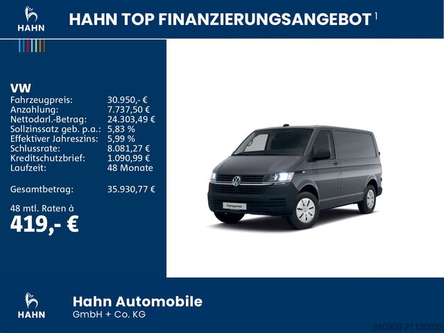 Ploščati dostavnik Volkswagen T6.1 Transporter