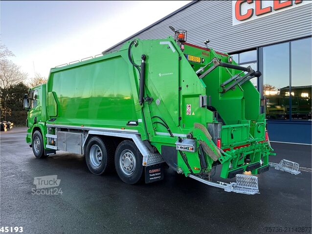 Refuse collection vehicle Scania P410 Euro 6 Geesink / Norba MF300, 21m³
