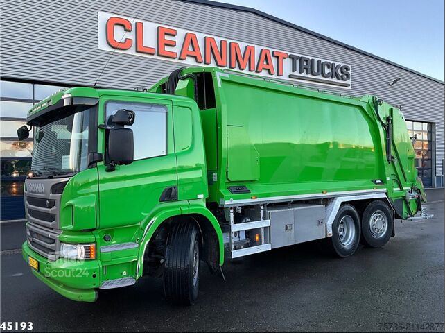 Refuse collection vehicle Scania P410 Euro 6 Geesink / Norba MF300, 21m³