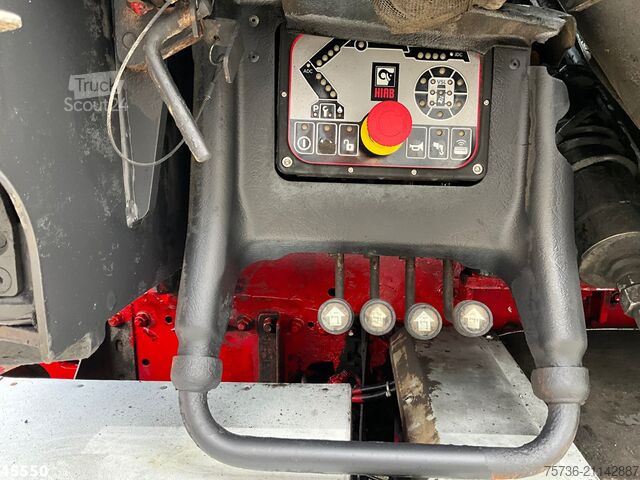 Kablio rankenos sistema Man TGX 35.480 8x4 Euro 6 Hiab 28 Tonmeter laadkraan