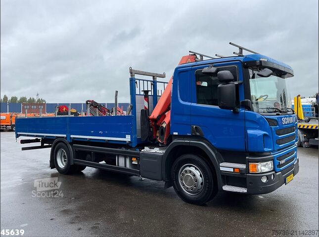 Crane truck Scania P 280 Euro 6 Palfinger 12 Tonmeter laadkraan