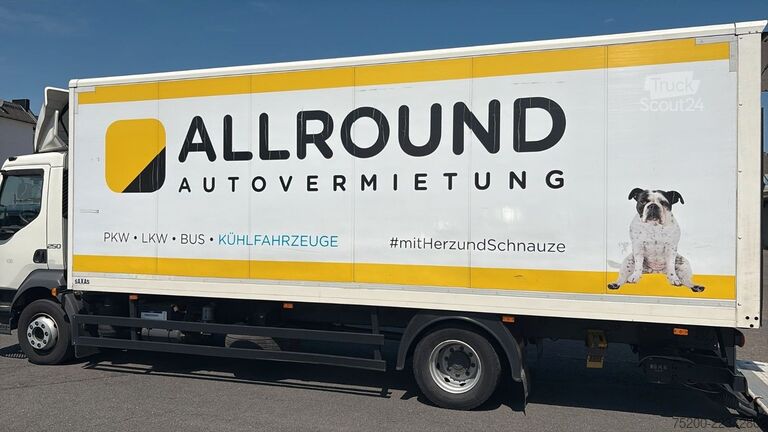 Skříňový nákladní automobil VOLVO FL250 Koffer / LBW 12to/Kam/TEMP/Klima