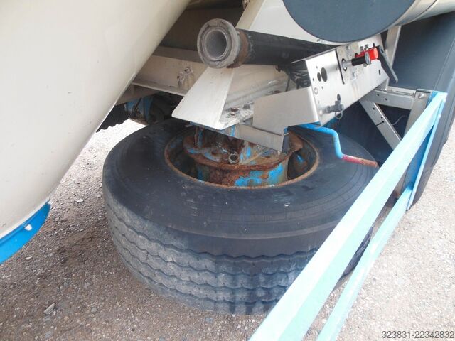 Semirreboque silo FELDBINDER EUT 35.3, BPW, 2 KAMMER, 2 LIFTACHSE, 35m3