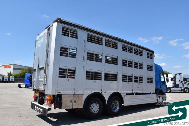 Samochód do przewozu bydła RENAULT 430DXi Viehtransporter Michieletto Aufbau DD