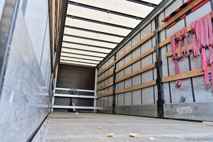 Flaklastbil med kapell Mercedes-Benz Actros 2542  E6 Retarder LBW 9,7x2,8m 24 Paletten