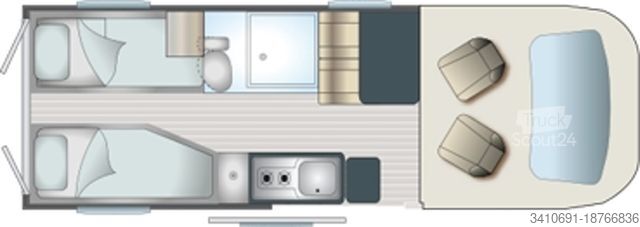 Autocaravana RANDGER R640 Fiat 140 PS RFK CarPlay Lithium Solar