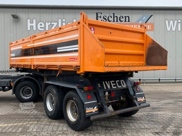 Полуприцеп-самосвал LANGENDORF SK 18/25 | 19m³*ALU-Wände*3-Seiten-Kippauflieger