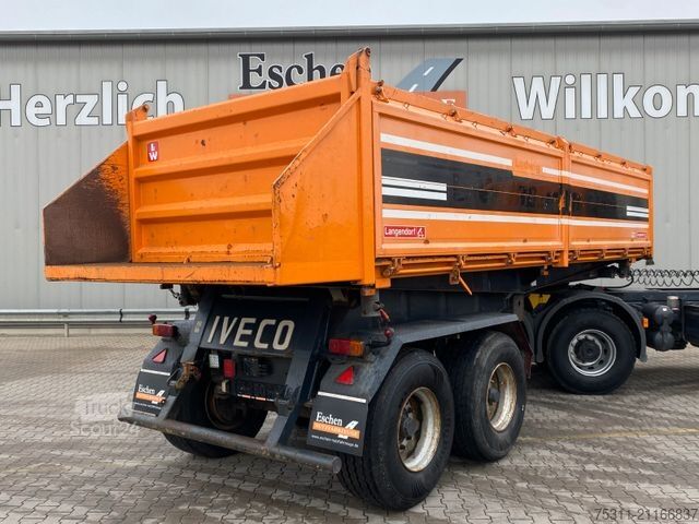 Полуприцеп-самосвал LANGENDORF SK 18/25 | 19m³*ALU-Wände*3-Seiten-Kippauflieger