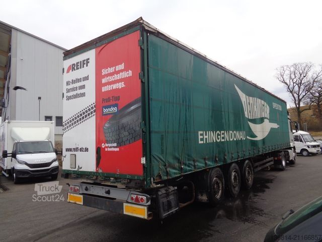 Semirimorchio con telone KÖGEL SN24 P+P 385/65 R 22,5 SAF