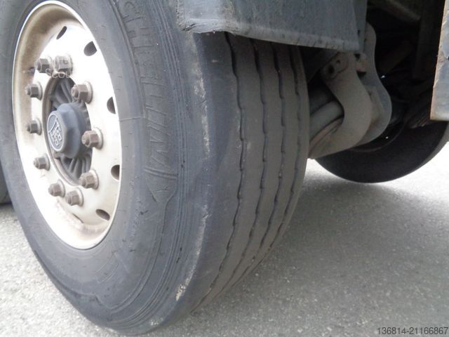 Semirremolque abierto con toldo SCHWARZMÜLLER J-Serie J06VLN3 Staplerhalterung Lenkachse