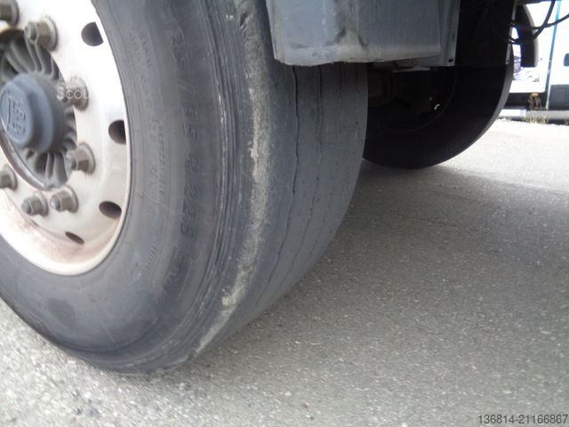 Semirremolque abierto con toldo SCHWARZMÜLLER J-Serie J06VLN3 Staplerhalterung Lenkachse