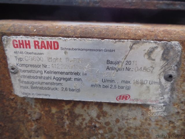 Tractor estándar MAN TGX 18.460 BL Silokompressor Retarder