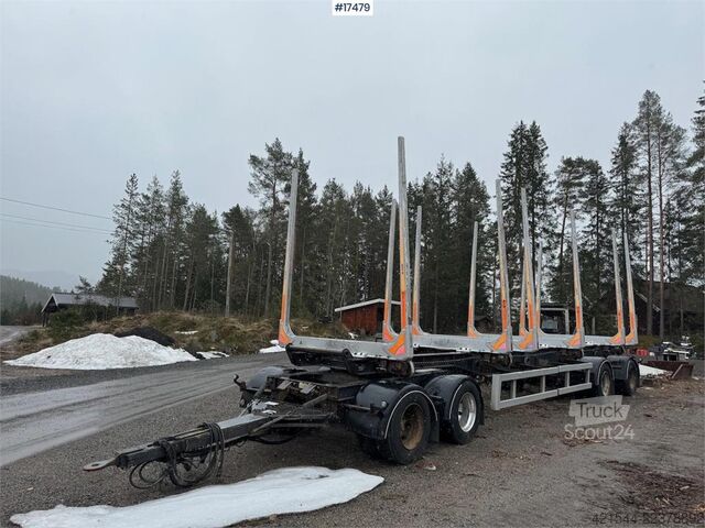 Lumber transporter  Trailer-Bygg timber trailer