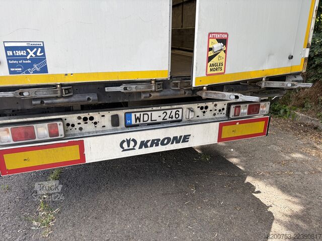 отворено полуремарке с брезент Krone Profi Liner SDP 27