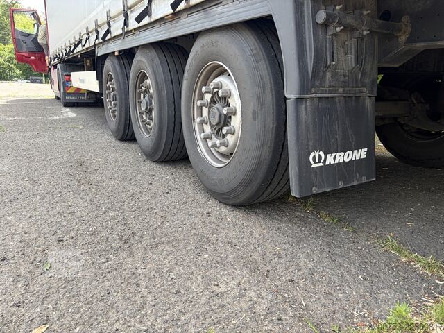 отворено полуремарке с брезент Krone Profi Liner SDP 27