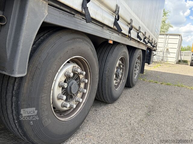 отворено полуремарке с брезент Krone Profi Liner SDP 27