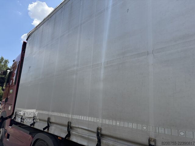 отворено полуремарке с брезент Krone Profi Liner SDP 27
