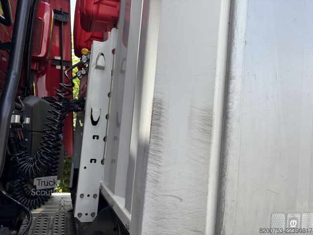 отворено полуремарке с брезент Krone Profi Liner SDP 27