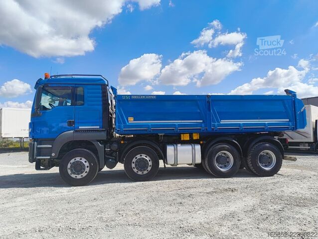 Autocarro con cassone ribaltab MAN TGS 35(42).460 Kipper mit zwei Kippstempel 8x4 ...