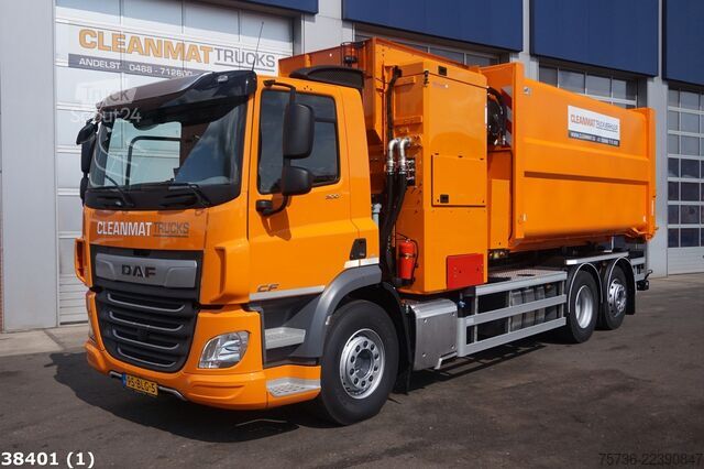 Abfallsammelfahrzeug DAF FAN CF 300  Zijlader